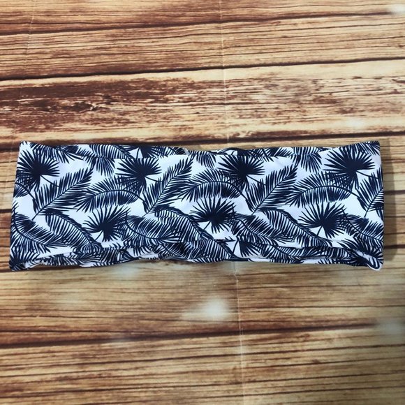 NEW Womens Bandeau Strapless Two Piece Bikini Swimsuit No Underwire Size XL - Picture 3 of 8